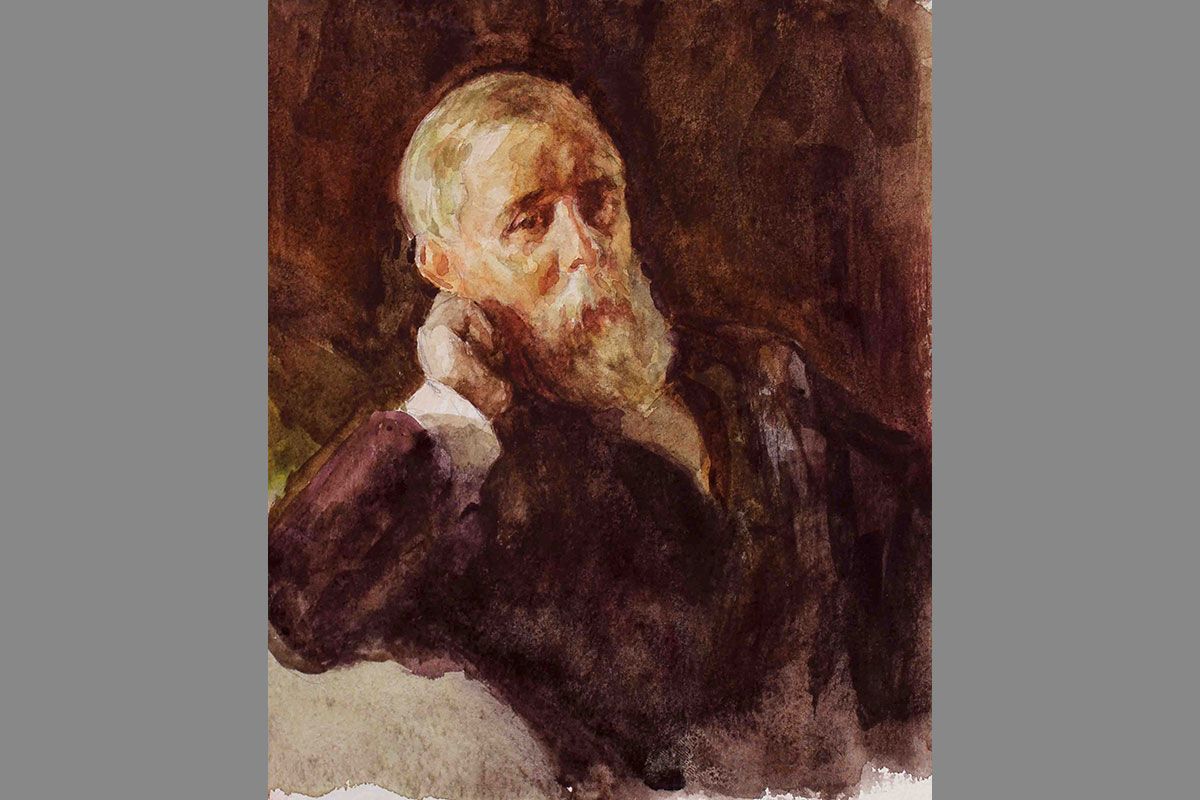 Estudo-a-partir-da-obra-Dr-George-H-Monks-de-Anders-Zorn-aquarela