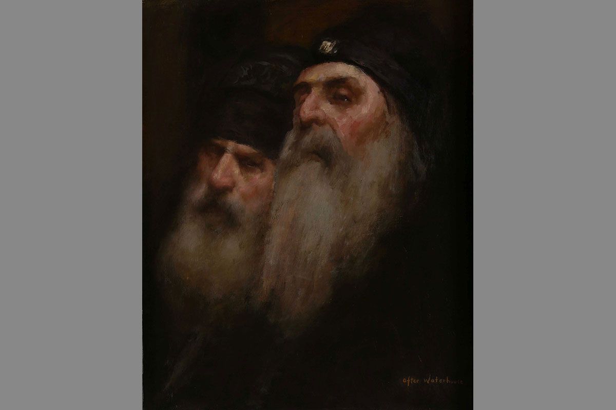 Estudo-a-partir-da-obra-Mariamne-de-J-W-Waterhouse-oleo