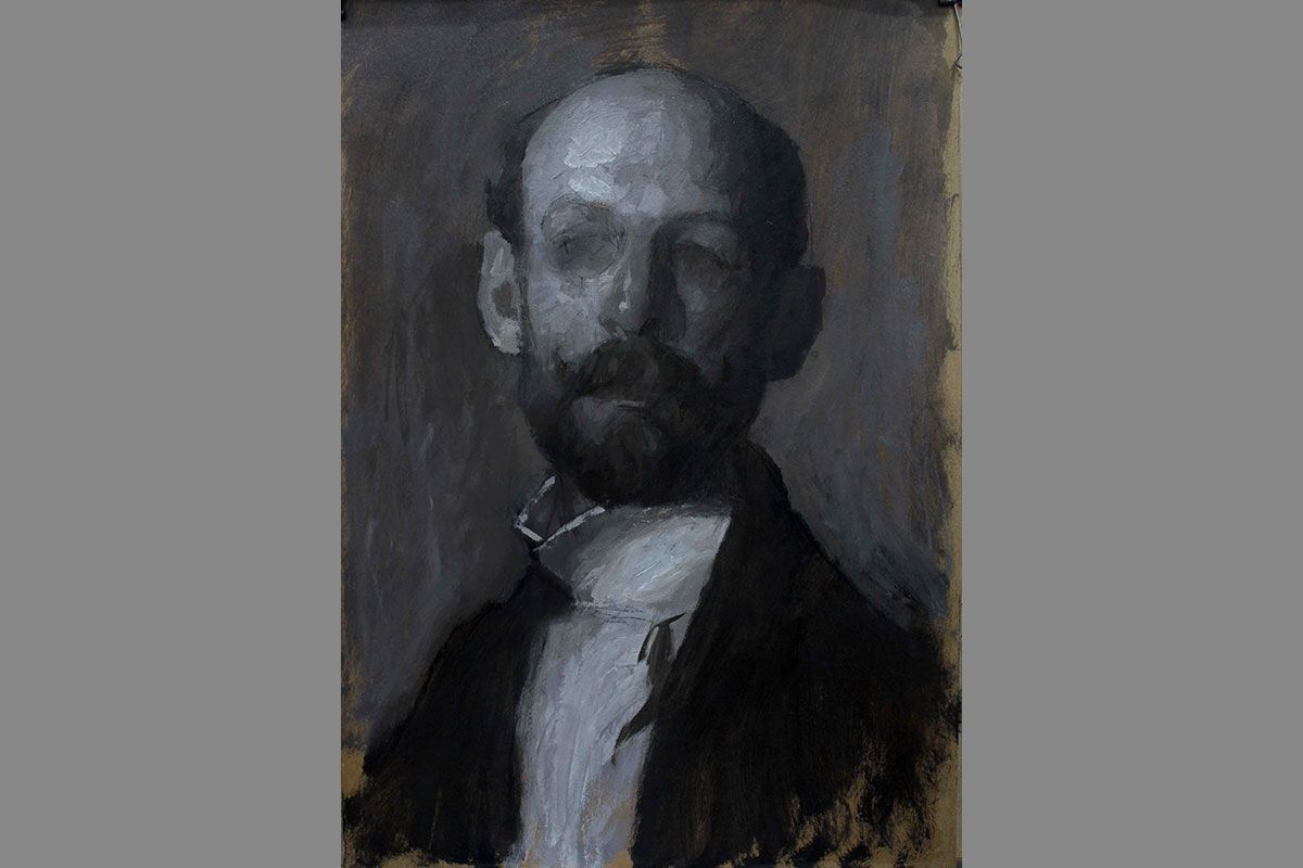 Estudo-a-partir-da-obra-Retrato-de-Frank-B-A-Linton-de-Thomas-Eakins-oleo.