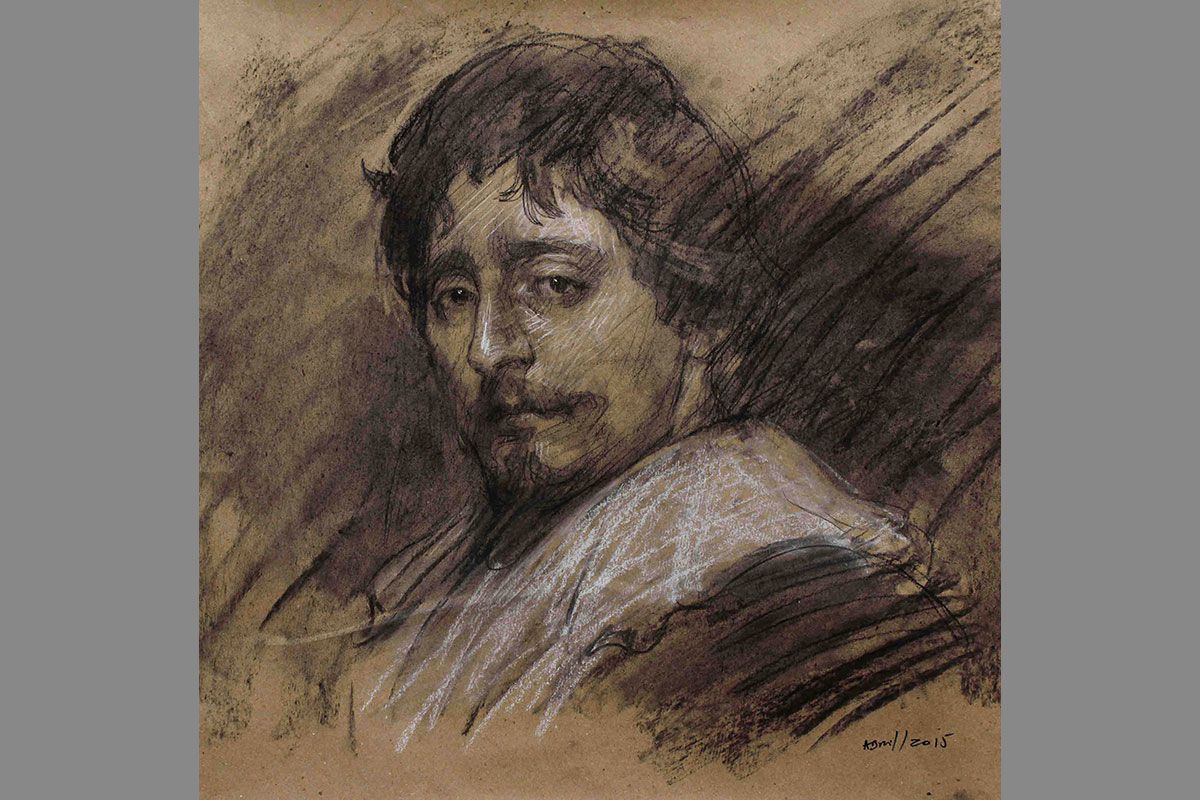 Estudo-a-partir-da-obra-Retrato-do-escultor-Duquesnoy-de-Anthony-Van-Dyck-carvao