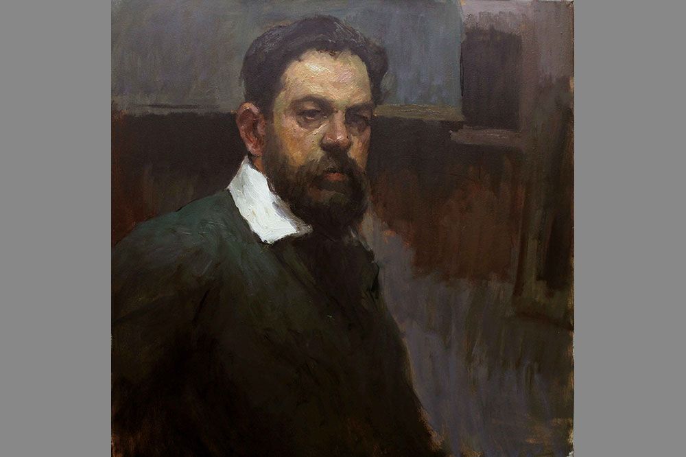 estudo-a-oleo-a-partir-do-autorretrato-de-Joaquin-Sorolla